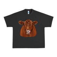 Pigment Black red angus Urban Heavy Tee - JahusDesignShop