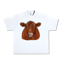 White red angus Urban Heavy Tee - JahusDesignShop