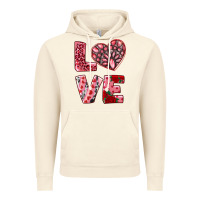 Vintage Artic love with pink gemstone Vintage Hoodie - RanaPortraitStore