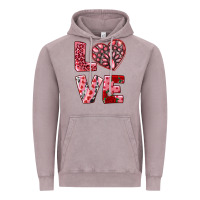 Vintage Zinc love with pink gemstone Vintage Hoodie - RanaPortraitStore