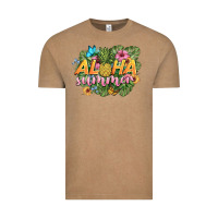 Vintage Coffee aloha summer Vintage Tee - BarkalooDesign