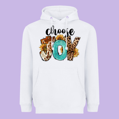 Choose Joy Heavyweight Hoodie Designed By Fadigitalartstudio