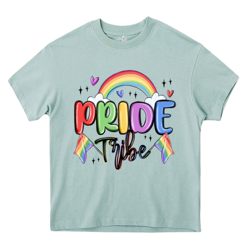 Pride Tribe Heavy Core Tee by MaliasSmallBusiness | Teevron