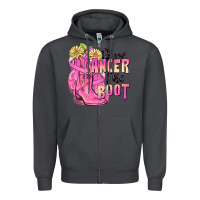 Smoke give cancer the boot Zipper Hoodie - FaDigitalArtStudio