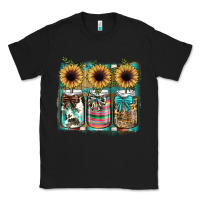Black mason jar, sunflower Classic Tee - JahusDesignShop