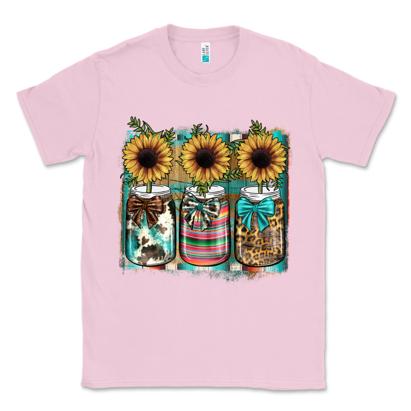 Mason Jar, Sunflower Classic Tee by JahusDesignShop | Teevron