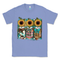 Colony Blue mason jar, sunflower Classic Tee - JahusDesignShop
