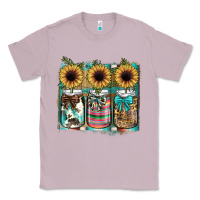 Lilac mason jar, sunflower Classic Tee - JahusDesignShop