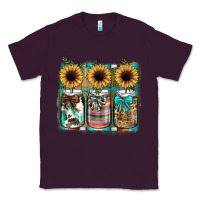 Plum mason jar, sunflower Classic Tee - JahusDesignShop