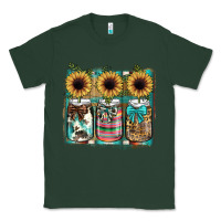 Sports Green mason jar, sunflower Classic Tee - JahusDesignShop