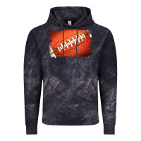 Cloud Black Football Brushstroke Vintage Hoodie - RanaPortraitStore