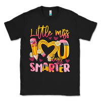 Black little miss 100 days smarter Classic Tee - Artiststas