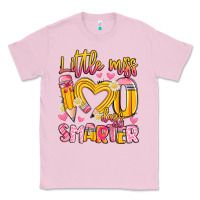 Bubblegum Pink little miss 100 days smarter Classic Tee - Artiststas