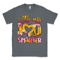 Charcoal Heather little miss 100 days smarter Classic Tee - Artiststas