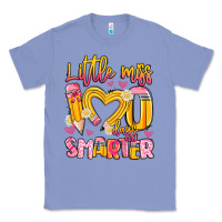 Colony Blue little miss 100 days smarter Classic Tee - Artiststas