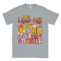 Heather Grey little miss 100 days smarter Classic Tee - Artiststas