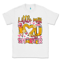 White little miss 100 days smarter Classic Tee - Artiststas