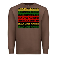 Chestnut black lives matter seamless pattern Premium Sweatshirt - BundleAndBundleShop