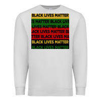 Dove Grey black lives matter seamless pattern Premium Sweatshirt - BundleAndBundleShop
