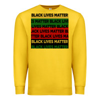 Lemon black lives matter seamless pattern Premium Sweatshirt - BundleAndBundleShop
