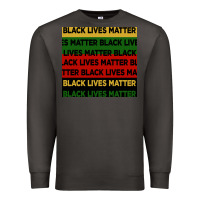 Smoke black lives matter seamless pattern Premium Sweatshirt - BundleAndBundleShop