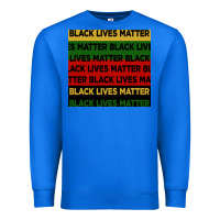 True Royal black lives matter seamless pattern Premium Sweatshirt - BundleAndBundleShop