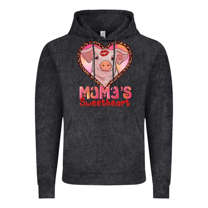 Mamas Sweetheart Baby Pig Vintage Hoodie by RanaPortraitStore | Teevron