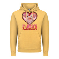 Vintage Mustard mamas sweetheart baby pig Vintage Hoodie - RanaPortraitStore