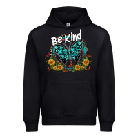 Black be kind Urban Hoodie - SublimationCraftShop
