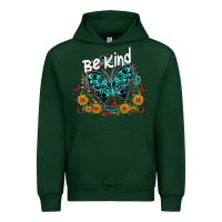 Foreset Green be kind Urban Hoodie - SublimationCraftShop