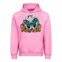 Fuchsia Pink be kind Urban Hoodie - SublimationCraftShop