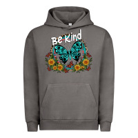 Pigment Tornado be kind Urban Hoodie - SublimationCraftShop