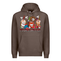 Coffee It's Game Day Y'all Baseball Coffee Cups Premium Hoodie - FaDigitalArtStudio