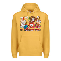 Mustard It's Game Day Y'all Baseball Coffee Cups Premium Hoodie - FaDigitalArtStudio