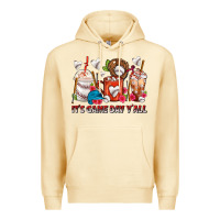 Pina Colada It's Game Day Y'all Baseball Coffee Cups Premium Hoodie - FaDigitalArtStudio