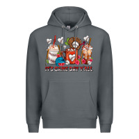 Rock It's Game Day Y'all Baseball Coffee Cups Premium Hoodie - FaDigitalArtStudio