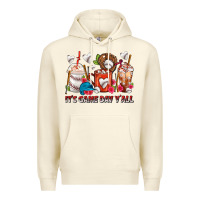 Sandshell It's Game Day Y'all Baseball Coffee Cups Premium Hoodie - FaDigitalArtStudio