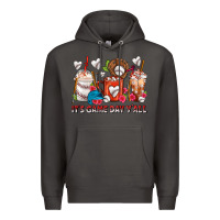 Smoke It's Game Day Y'all Baseball Coffee Cups Premium Hoodie - FaDigitalArtStudio