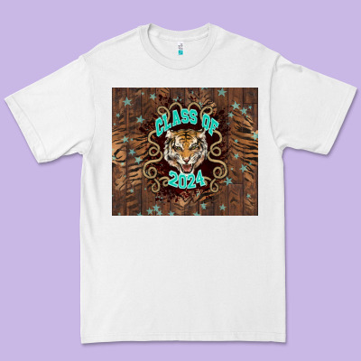 Class Of 2024 Tiger Premium Tee Designed By Nancycooperartshop