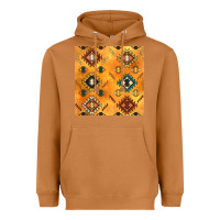Meerkat native american aztec seamless pattern 4 Heavyweight Hoodie - BundleAndBundleShop