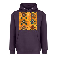 Plum native american aztec seamless pattern 4 Heavyweight Hoodie - BundleAndBundleShop
