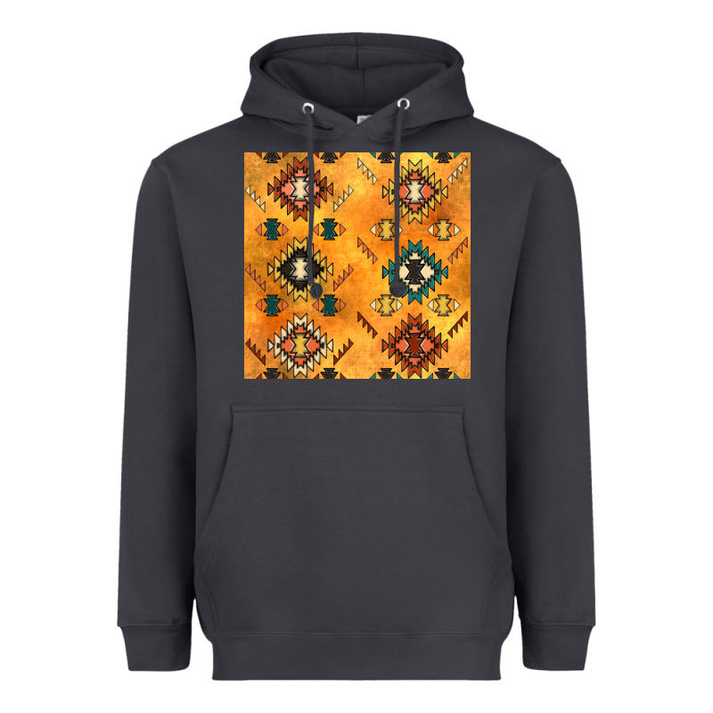 Native American Aztec Seamless Pattern 4 Heavyweight Hoodie by BundleAndBundleShop | Teevron