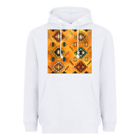 White native american aztec seamless pattern 4 Heavyweight Hoodie - BundleAndBundleShop