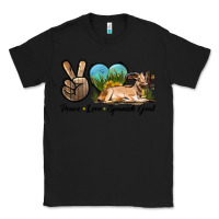 Black Peace Love Spanish Goat Classic Tee - LillyAllenDesigns