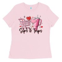 Sips & Trips Target Inspired Stanley Ladies Tee | Teevron