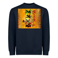 Navy black princess Heavyweight Sweatshirt - CowGirlArtShop