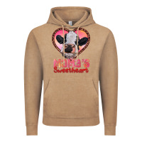 Vintage Coffee mamas sweetheart baby cow Vintage Hoodie - RanaPortraitStore