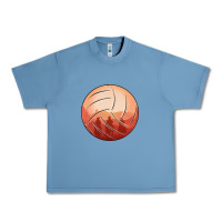 Pebble Blue Cowboy Sunset Volleyball Urban Heavy Tee - Bettercallsaul