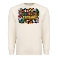 Hispanic Heritage Flags Premium Sweatshirt | Teevron