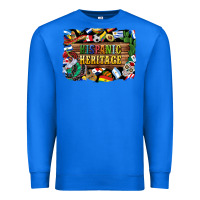 True Royal hispanic heritage flags Premium Sweatshirt - BundleAndBundleShop